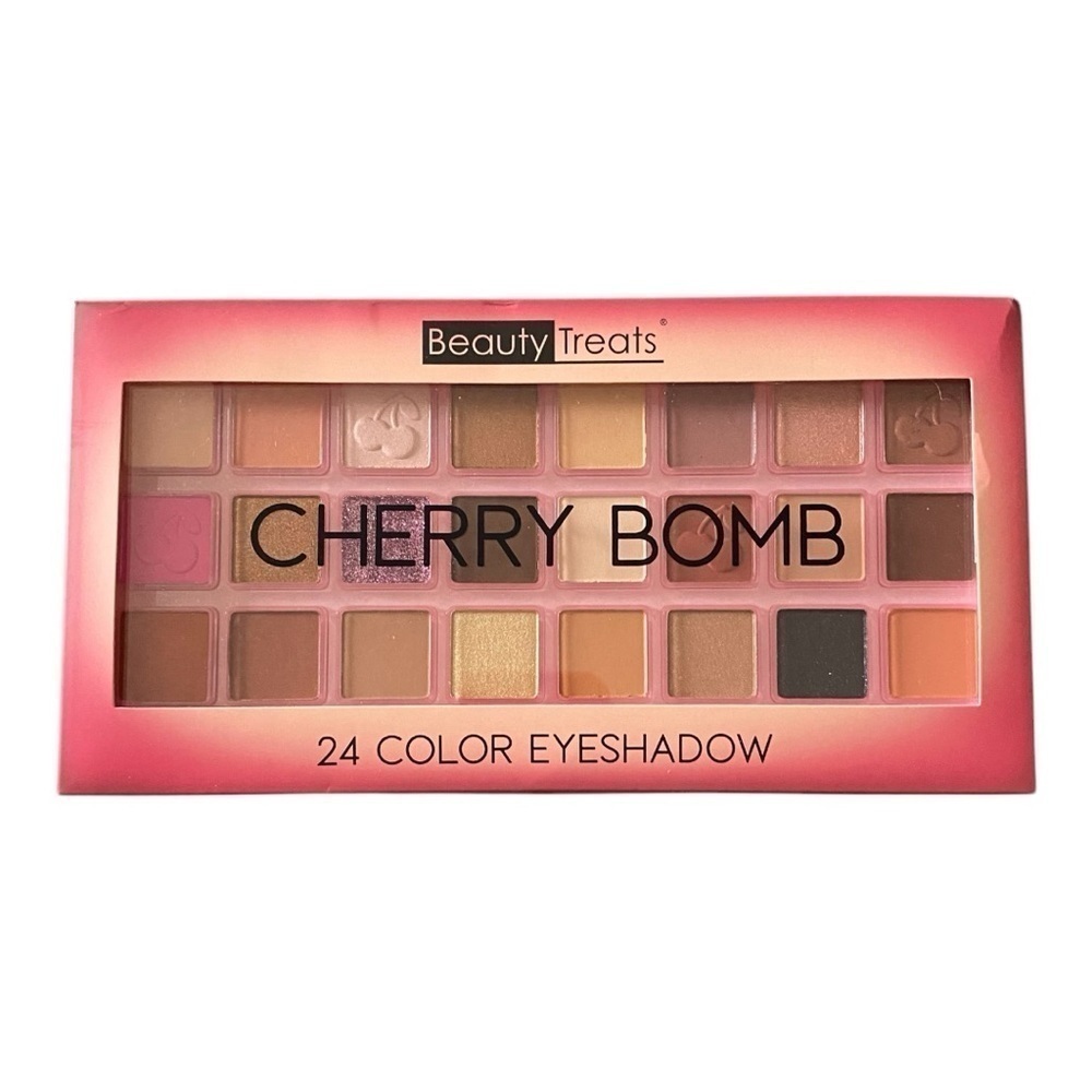 NWT-BEAUTY TREATS-CHERRY BOMB EYE SHADOW PALETTE